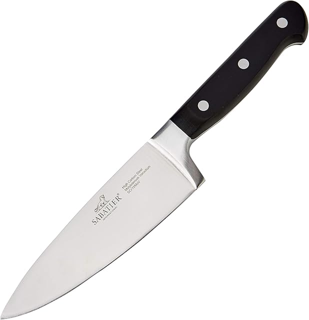 Sabatier 771586 International Pluton Chef's Knife 15 cm, Black