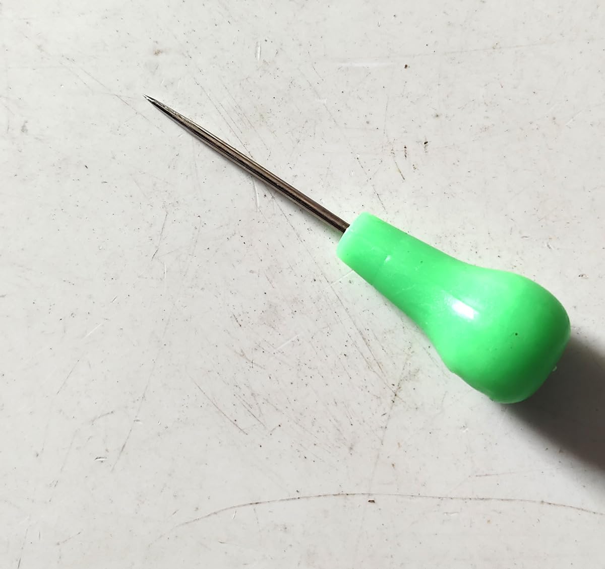 Plastic Sewing Awl Hand Stitched Leather Punch Tool (0002) Green Colour-image-15