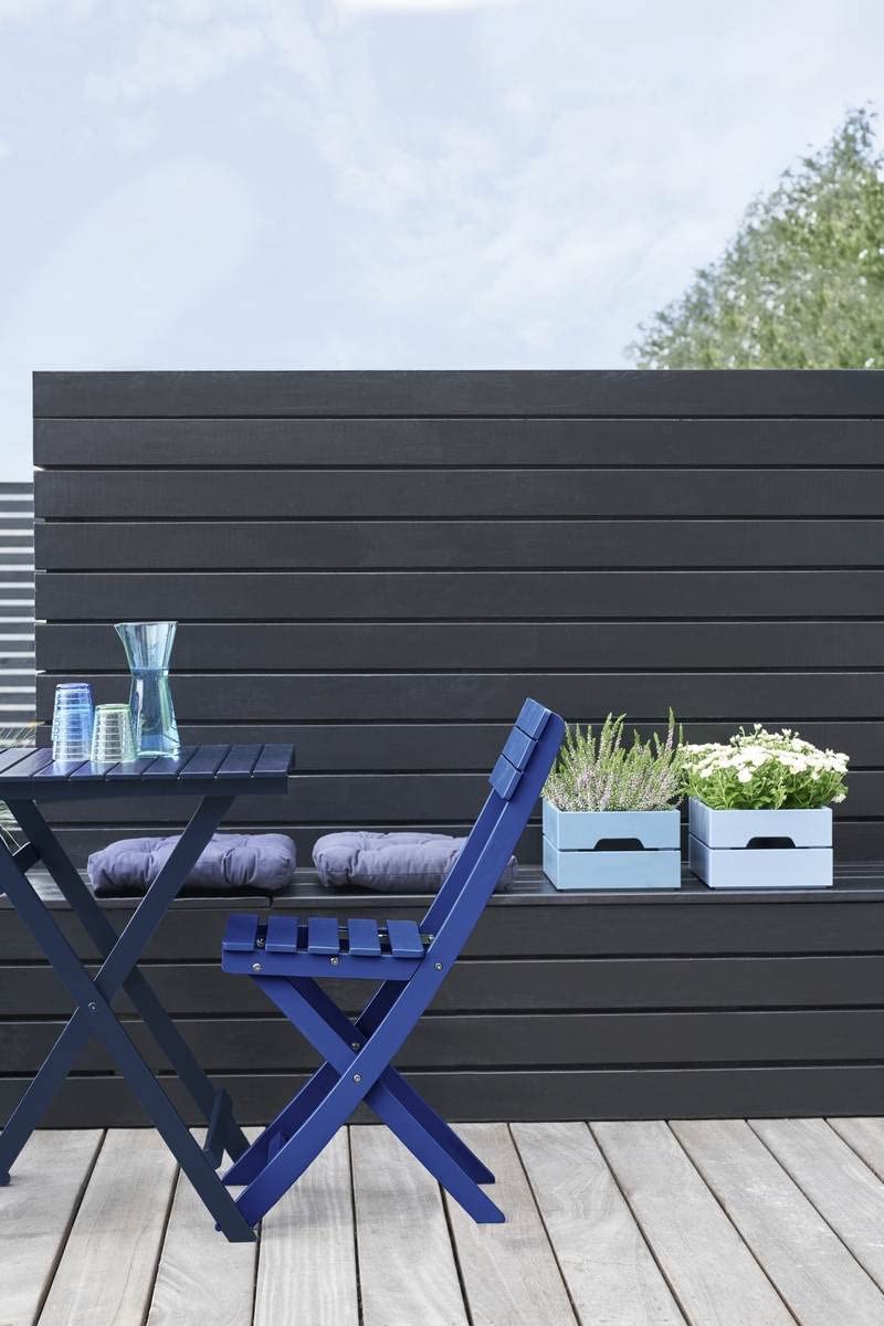 zbs24 Bondex Holzfarbe für Außen, hochdeckender Wetterschutzanstrich, Wetter- & UV-beständig, atmungsaktiv inkl. 3-teiligem Pinselset (anthrazit, 2,5 Liters)