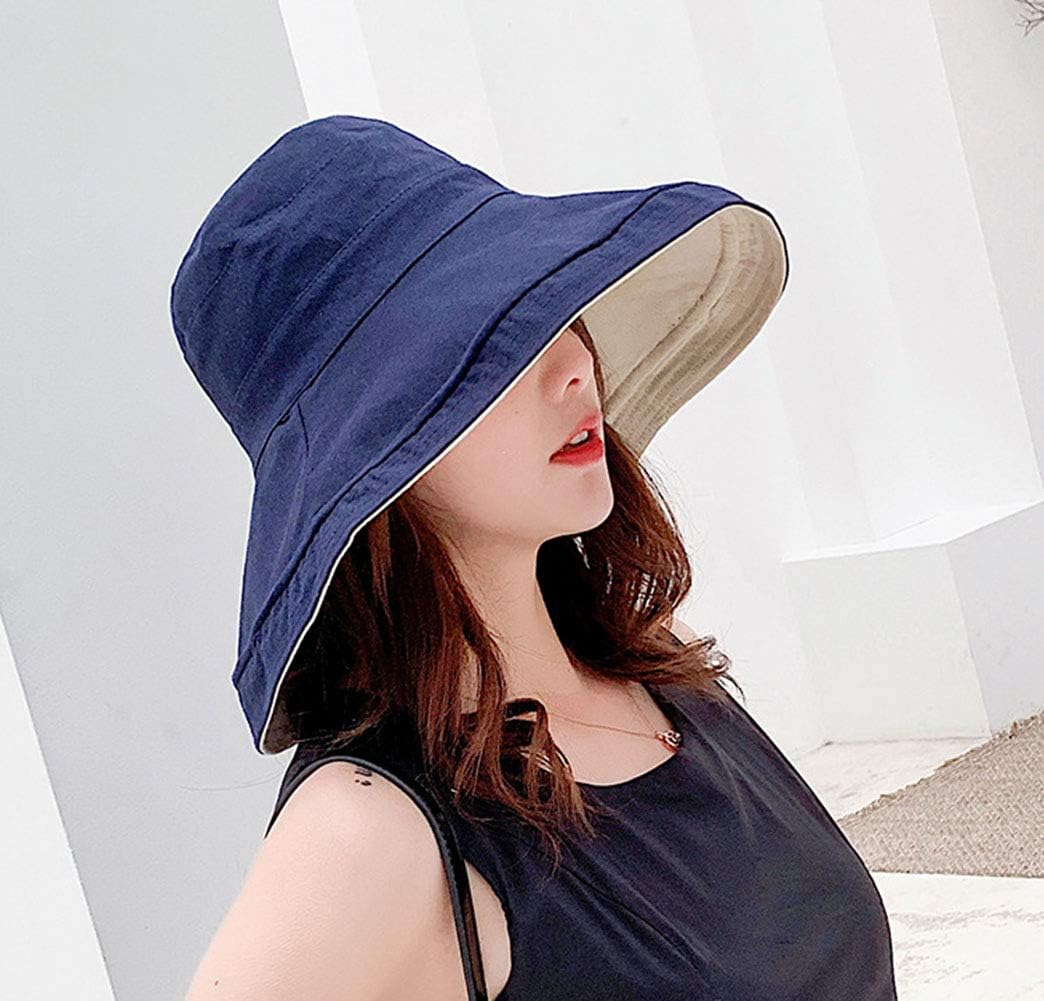 FaroDor Women's Reversible Bucket Hat UV Protection Packable Travel Cap Wide Brim Sun Hats - Image 3