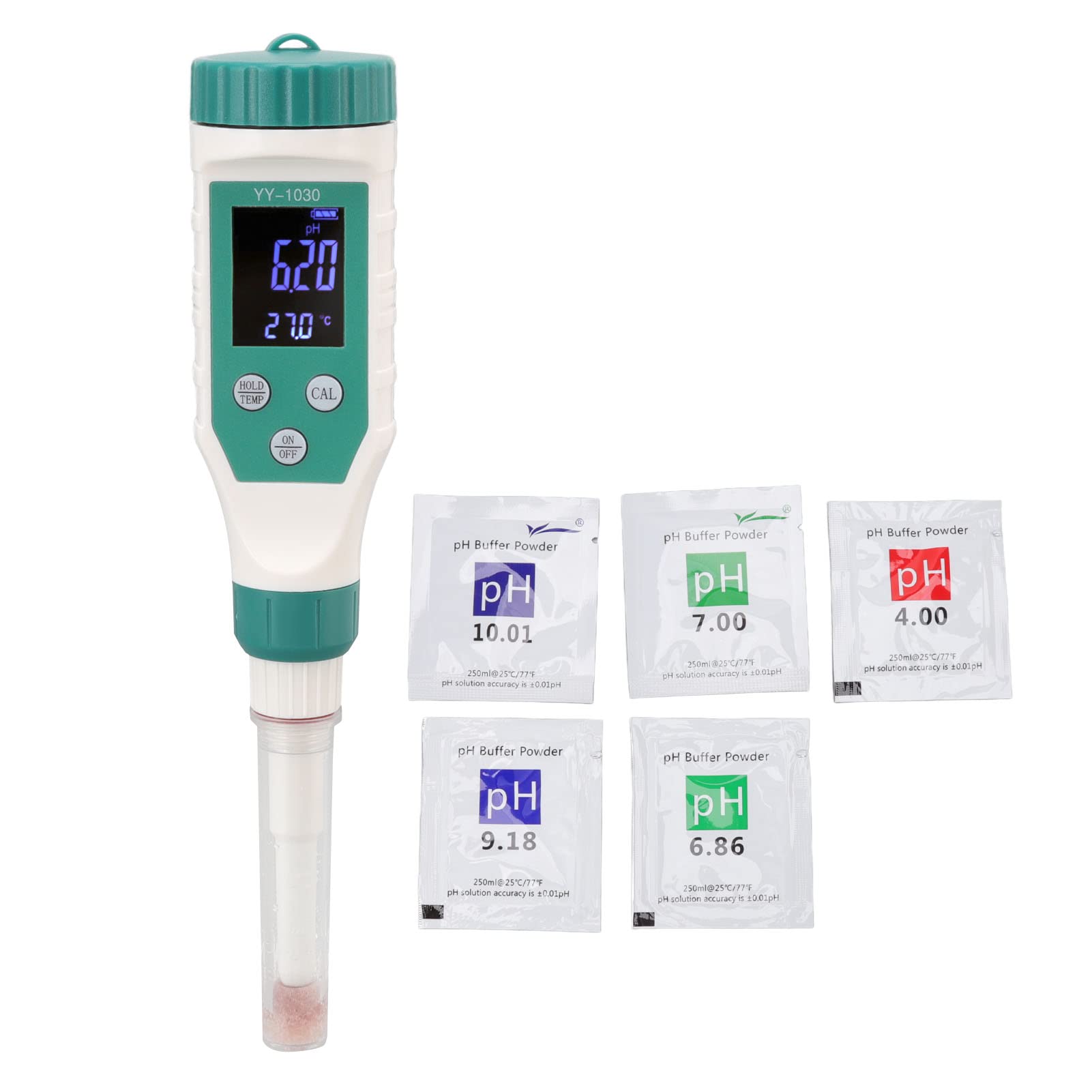 FOFY Medidor de PH Digital, SincronizacióN de Datos de Medidor de PH Eficiente para Suplementos de Alimentos para BebéS para CosméTicos