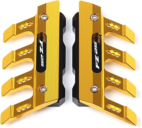Miniatura 7 de WZHSHH Para Yamaha FZ25 FZ-25 Universal Motocicleta CNC Guardabarros delantero Deslizador delantero Horquilla lateral Protector de caída