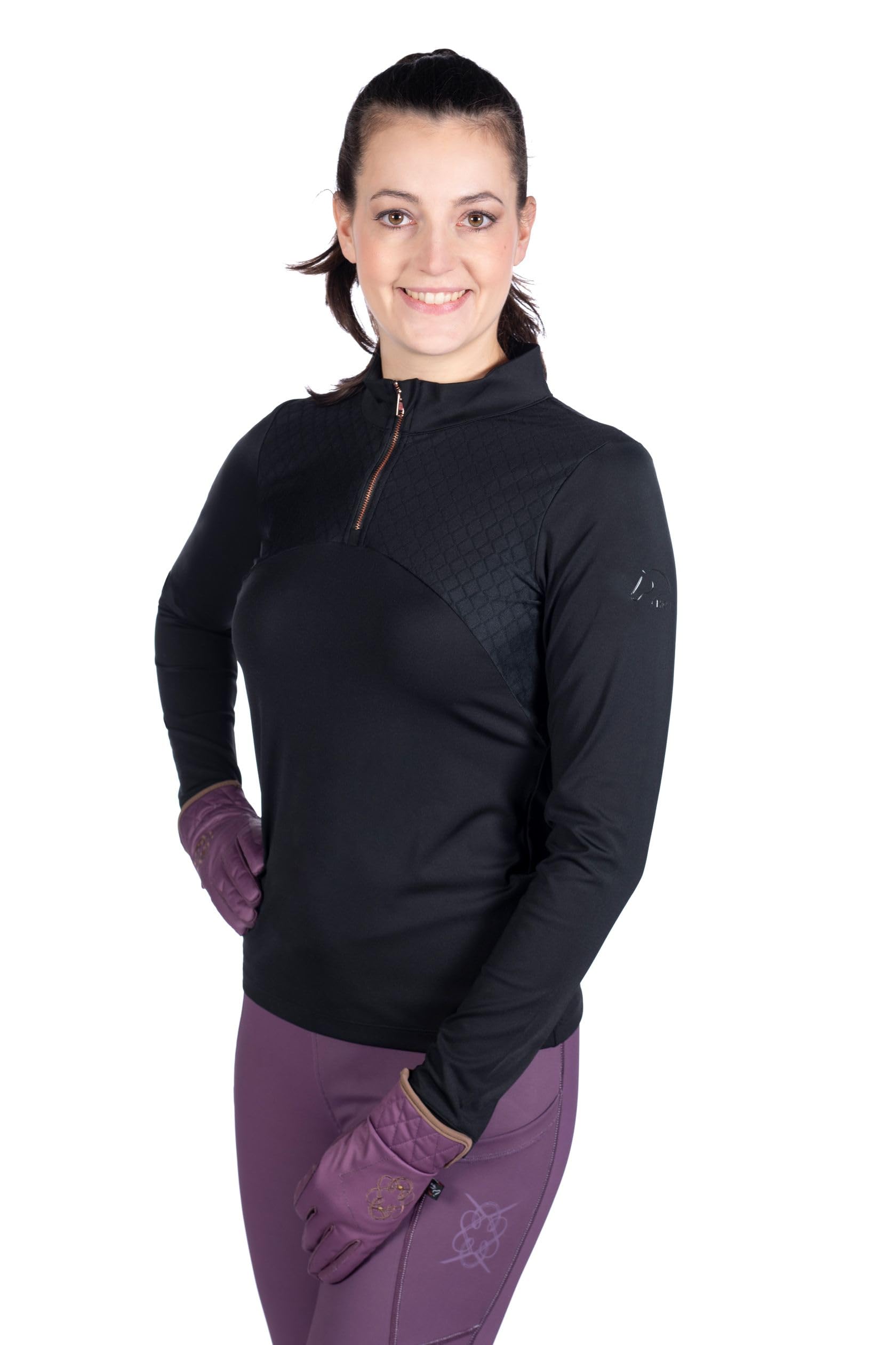 Hkm Women's Arctic Bay Sweatshirt, Dark Purple, M
