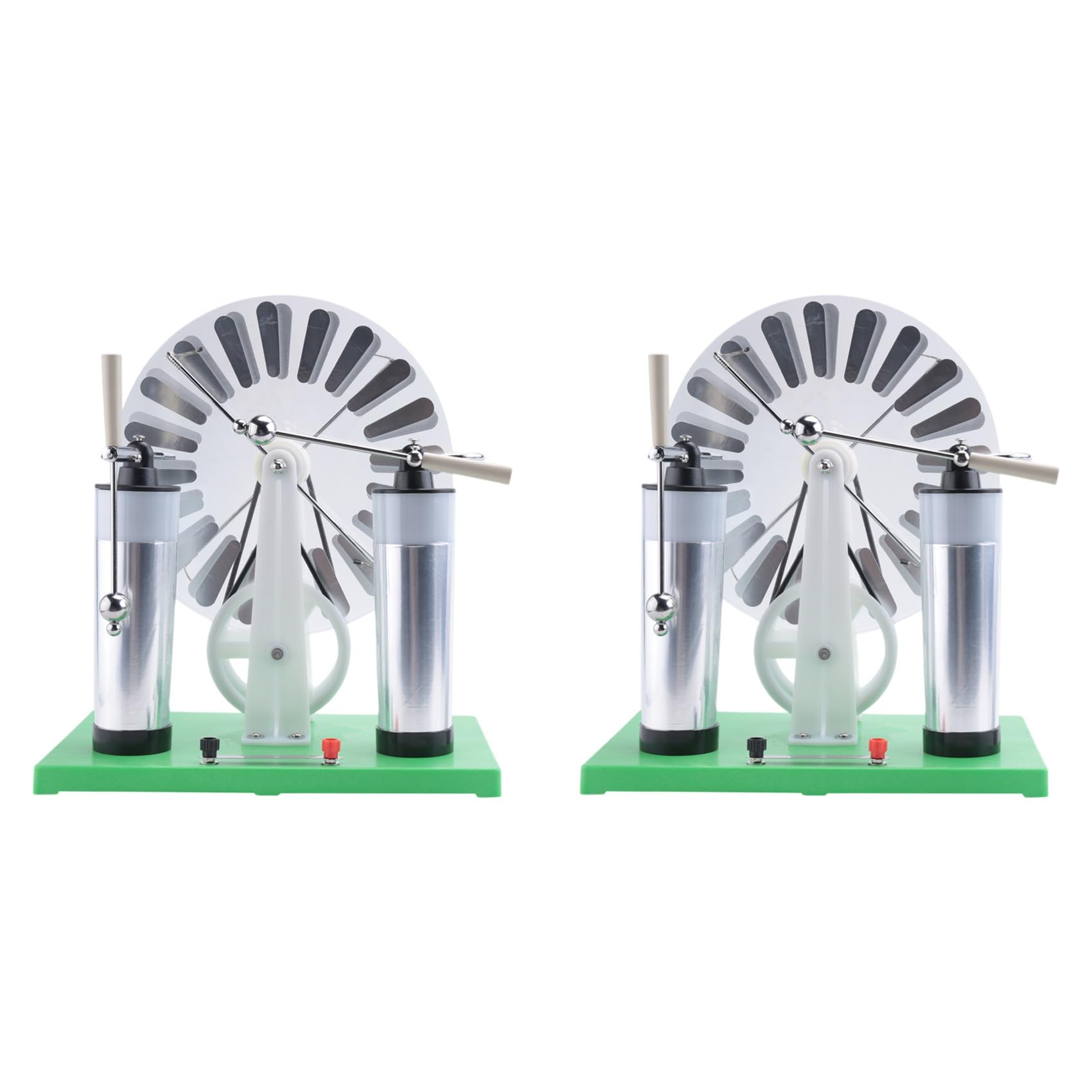 Jnchdghwa 2X Static Machine Physics Electrostatic Generator Electricity for Experimental Equipment MFLY