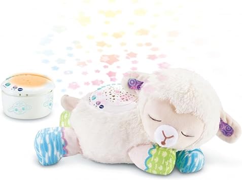 VTech Manon Compte Moutons Veilleuse Peluche Musicale 3-en-1