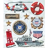 K&Company Coast Guard Sticker Medley