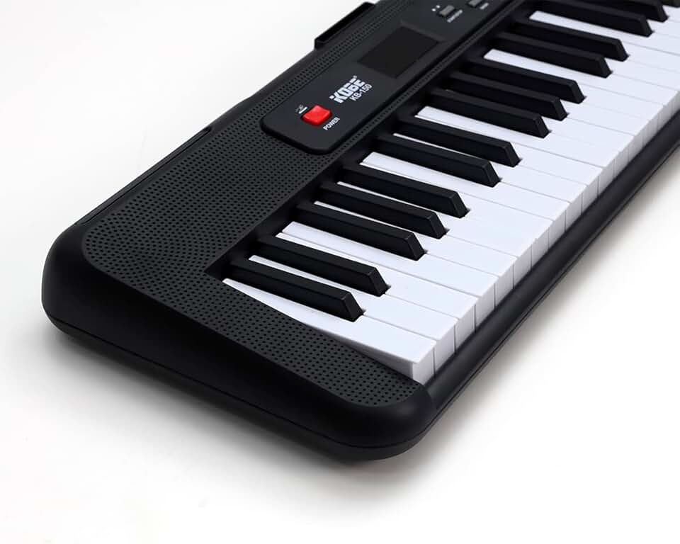 Teclado Kobe Arranjador KB-150 BK Preto 5/8 61 Teclas Indicado Para Estudos