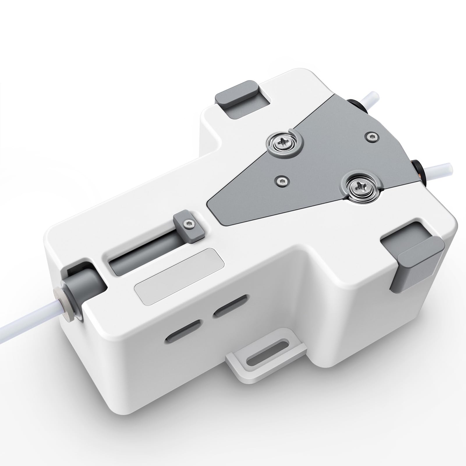 Tampon de Filament d'imprimante 3D, Système d'Alimentation Automatique à Double Entrée et Sortie Unique, Récupération de Filament avec Alimentation à Distance et Configuration sans Outil