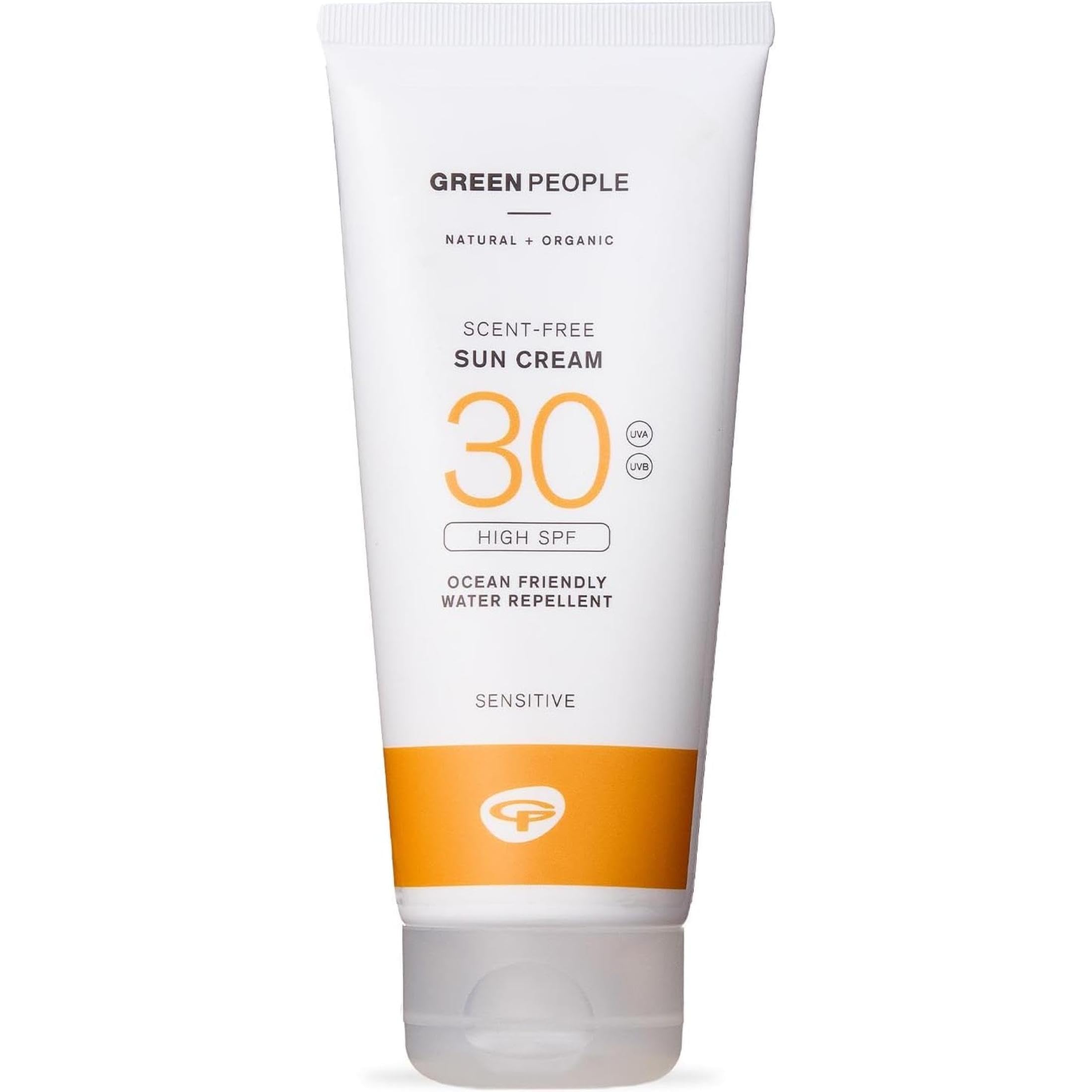 Green People Crema Solare senza Profumo SPF30, 200ml | Protezione Solare Naturale per Viso e Corpo, Adatta per Pelli Sensibili, Non Comedogenica, Sicura per le Barriere Coralline