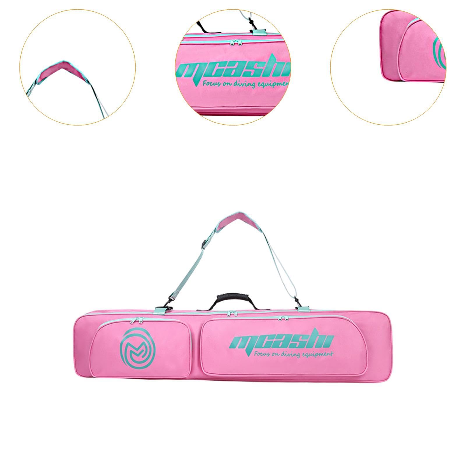Sac à Palmes Longues avec Bandoulière, Rangement pour Équipement de Plongée, pour l'Apnée, la Natation, la Plongée avec Tuba
