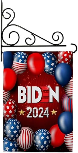 Bandera de Biden Harris conjunta Jardín Patriótico Votar Presidente Demócrata Republicano Tea Party Estados Unidos Americana Elección Casa Banner