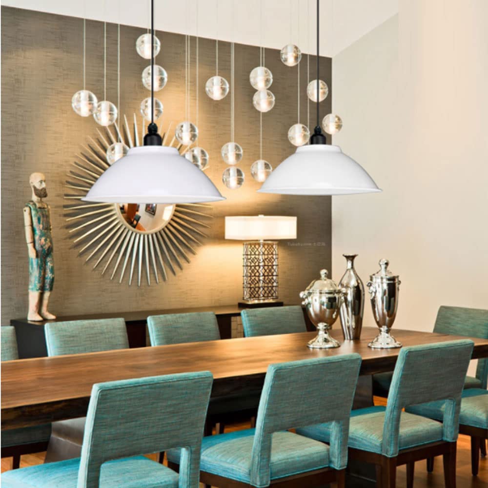 Lekka Lampa Wisząca W Stylu Vintage Przemysłowa Metalowa Lampa Wisząca Rustykalna Lampa Sufitowa E27 Z Podstawą Żarówki Wiszące Lampy Wiszące dla Loft Żyrandol Bar Kuchnia Kawiarnia Klosz Lampy CSYSKV