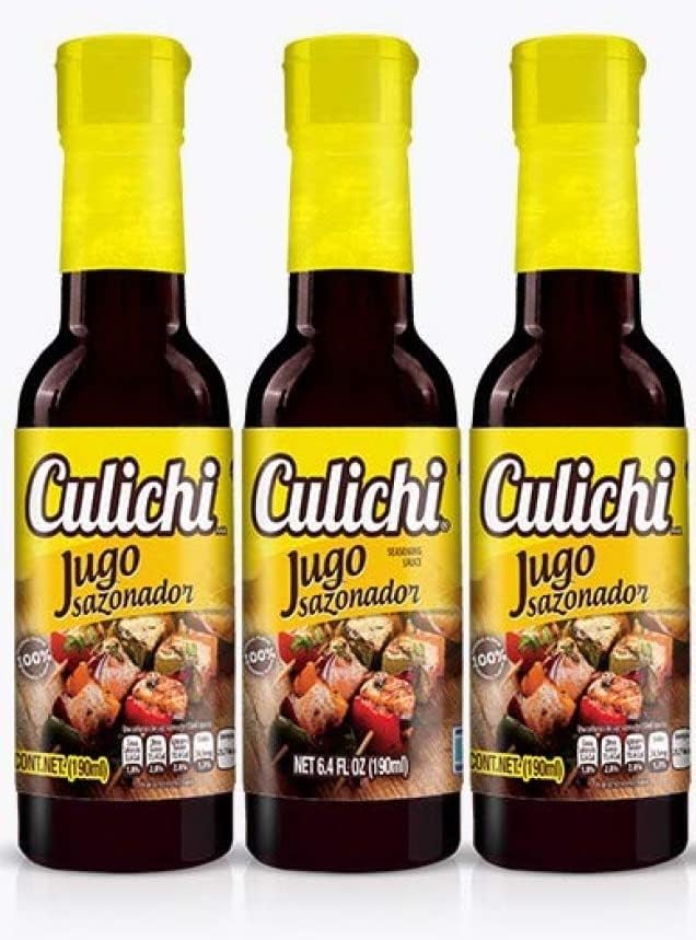 Salsa Culichi Negra/ Seafood Sause Quantity of 4 Bottles 6