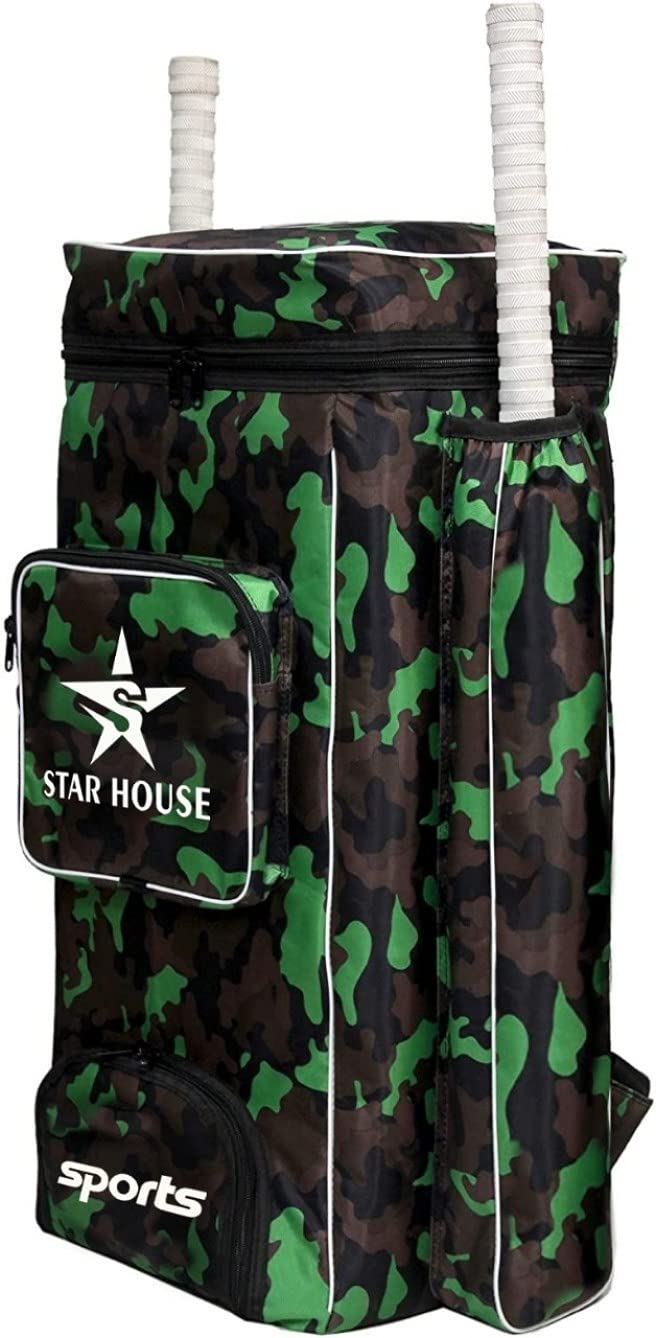 Star House Sports Best Cricket Kit Bag Dashing Look for Youth Cricketer Size XL (Green) 1