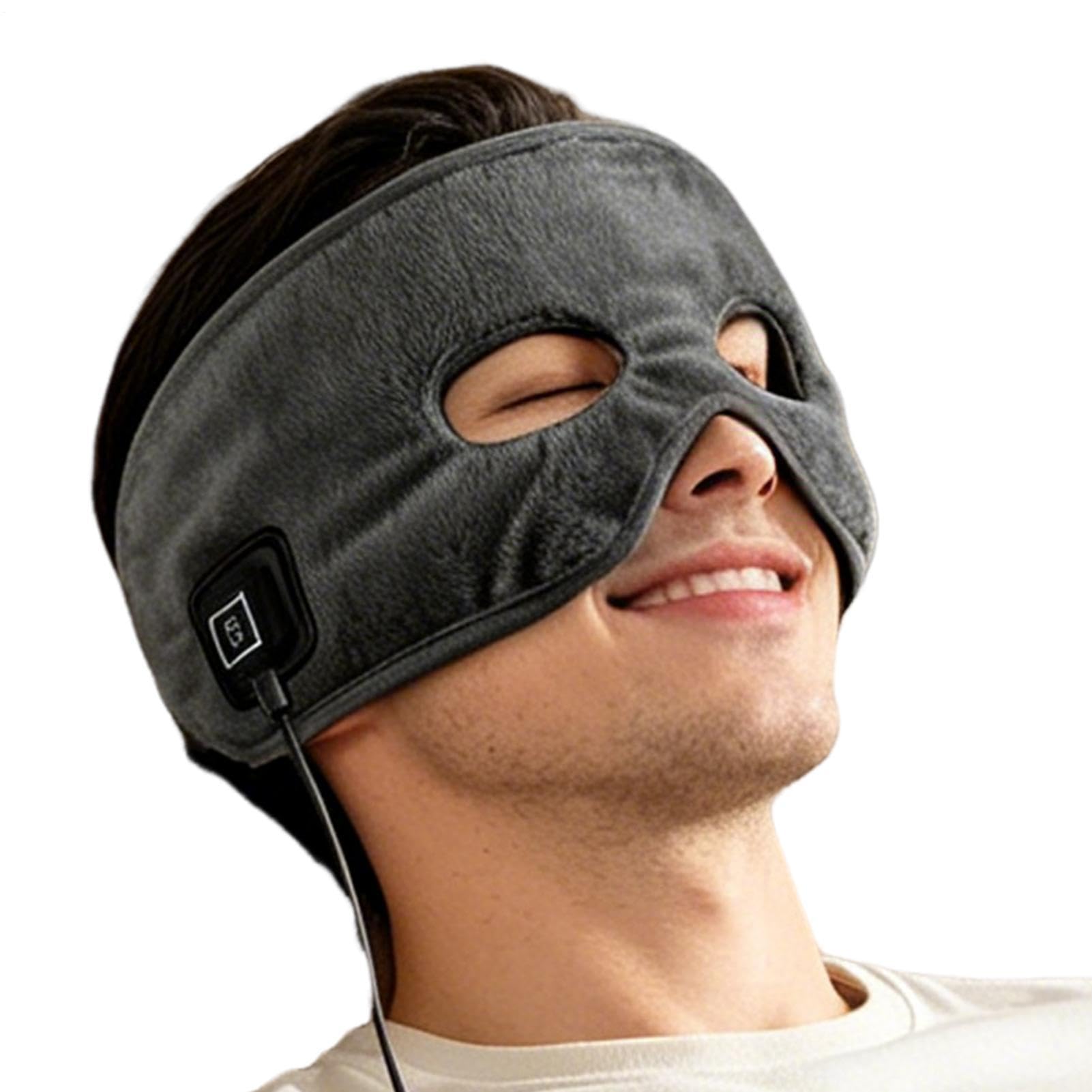 Máscara térmica para sinusitis compacta y portátil de confort facial ajustable 8