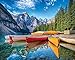 Springbok 1000 Piece Jigsaw Puzzle Calm Canoes - Made in USA