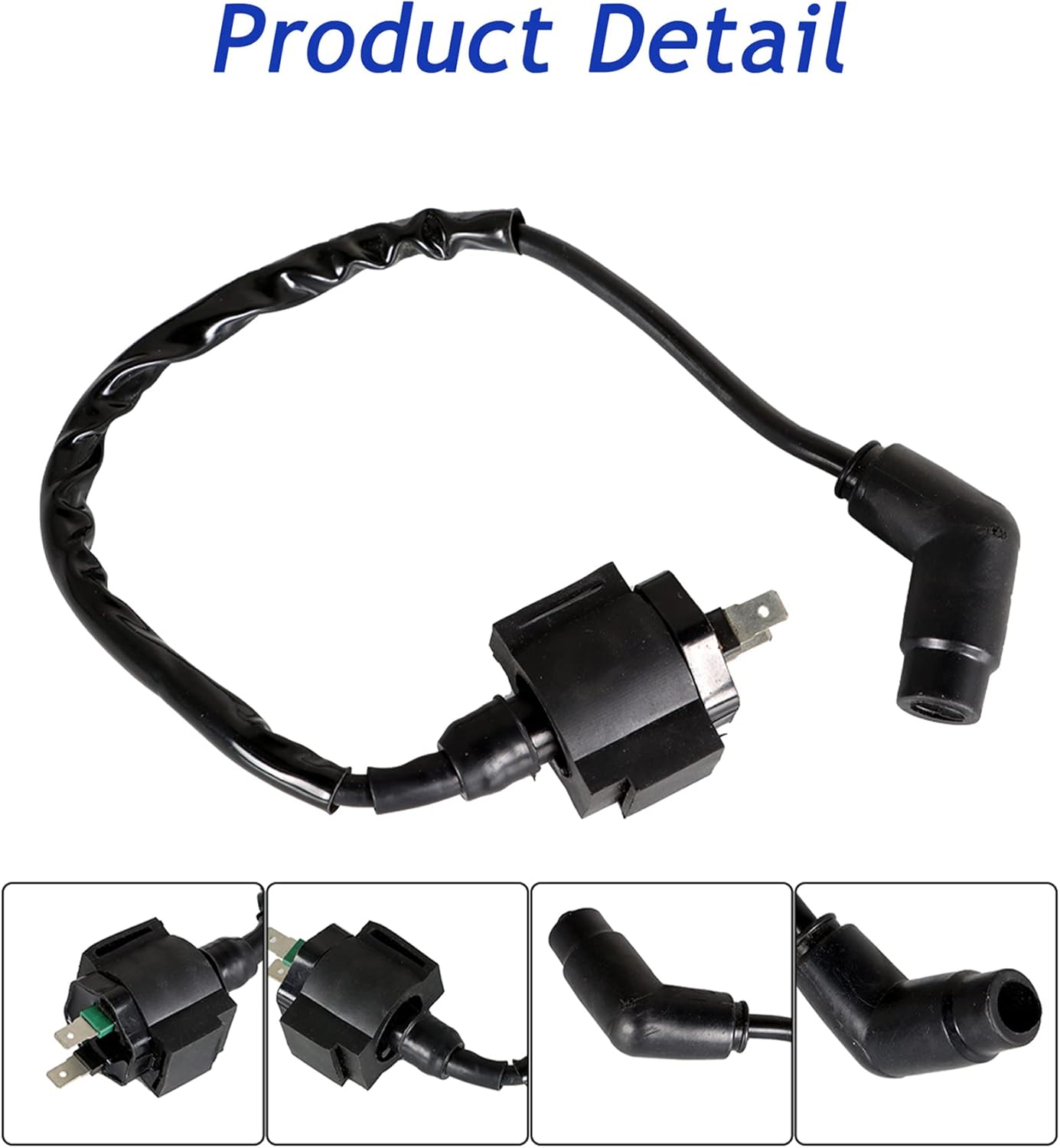 Silscvtt Ignition Coil Spark Plug CDI Replacement for Honda Rancher TRX350 2000 2001 2002 2003 2004 2005