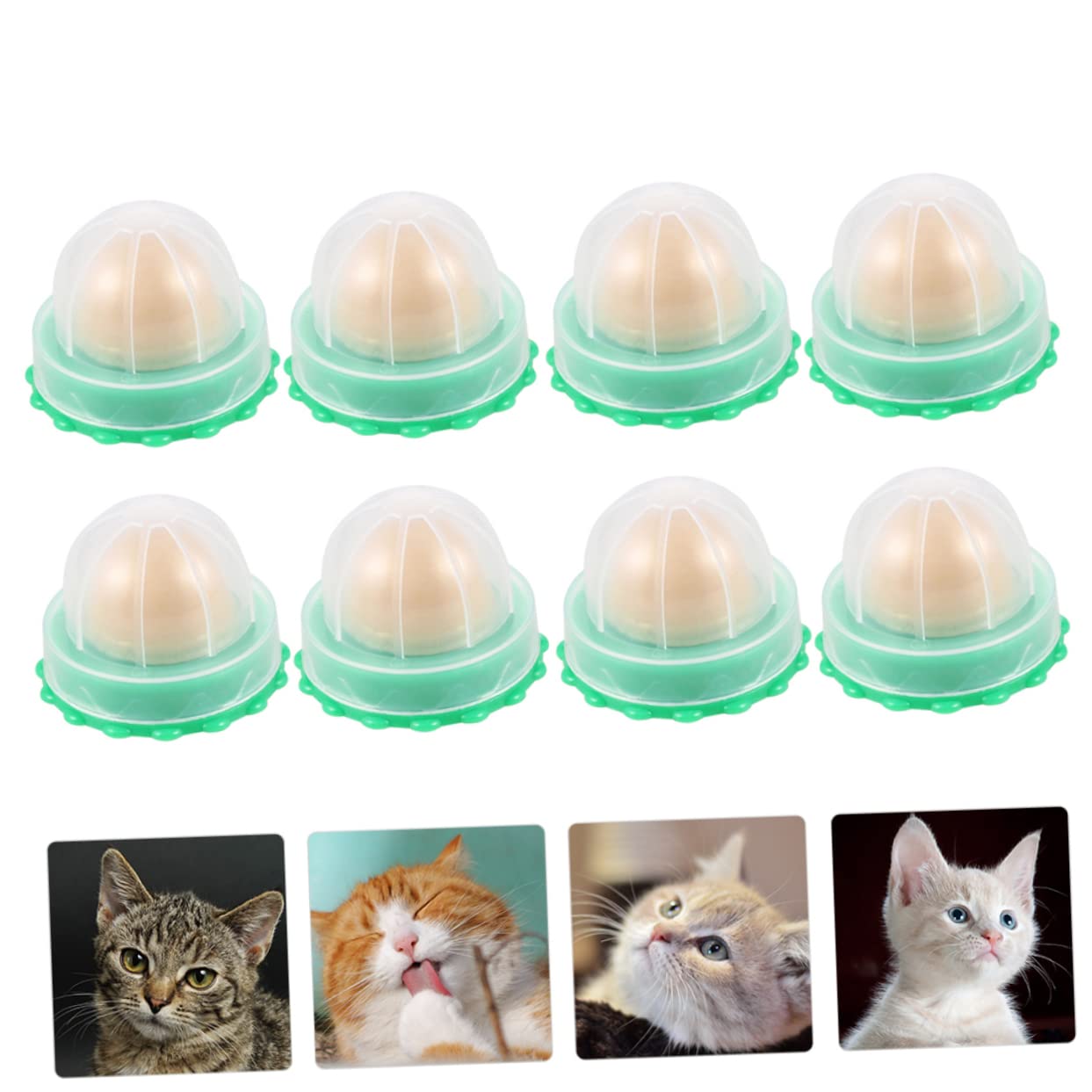 Milisten Pcs Bonbons pour Chat Lécher Lécher Amusant Collation pour Chat Collation À Lécher pour Boule d'herbe À Boule De ation pour Animaux Promoteur De Digestion De