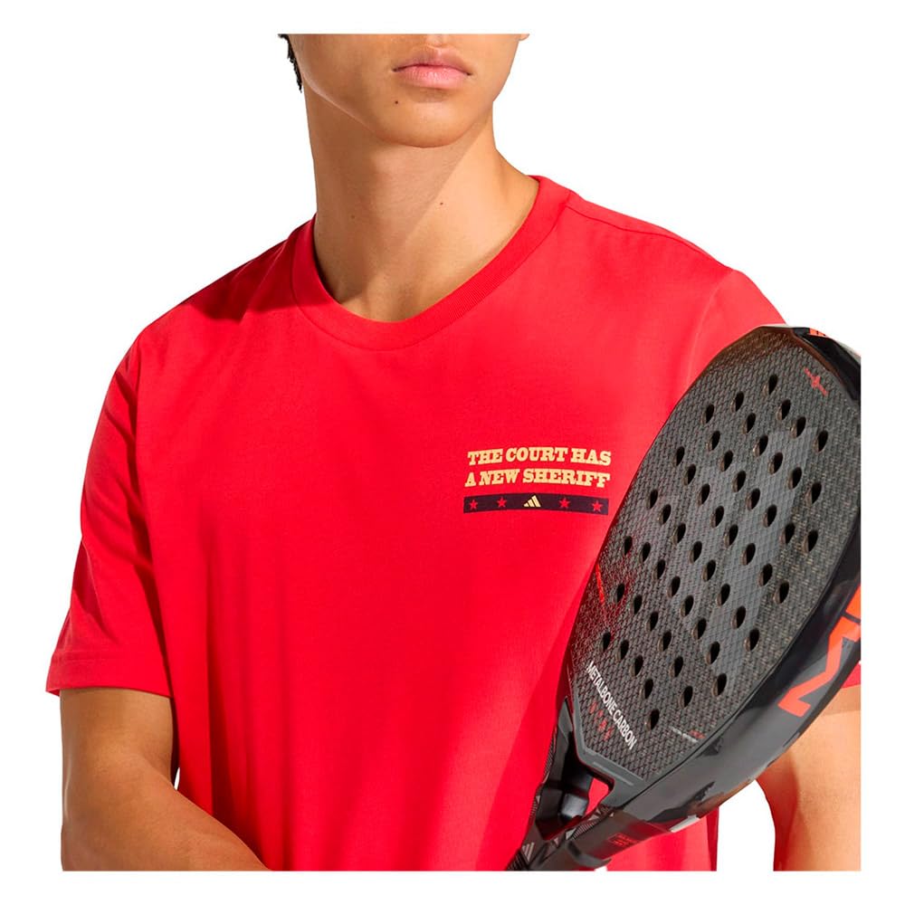 adidas Padel Wanted Graphic Short Sleeve T-Shirt 2XL