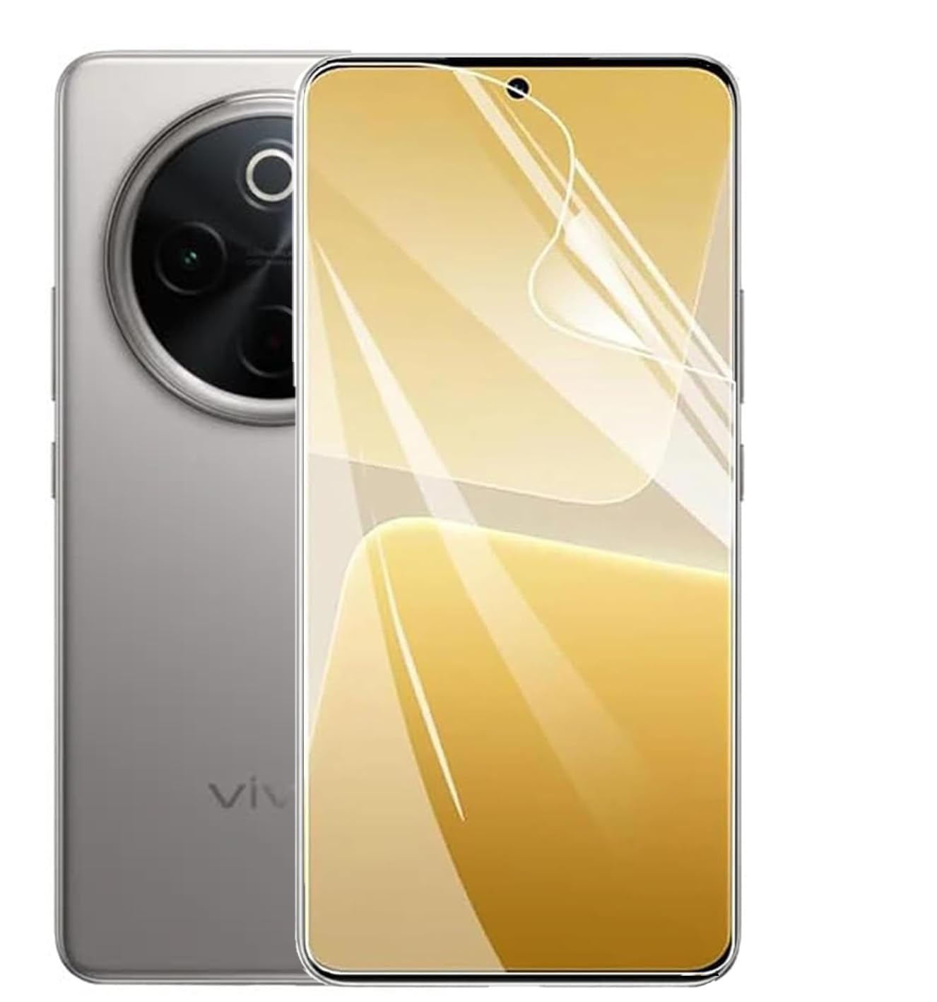 AACL Matte Screen Protector for Vivo T4 5G Membrane Case Friendly Full Edge to Edge Screen Coverage & Installation Kit-(Pack of 1)-picture-21