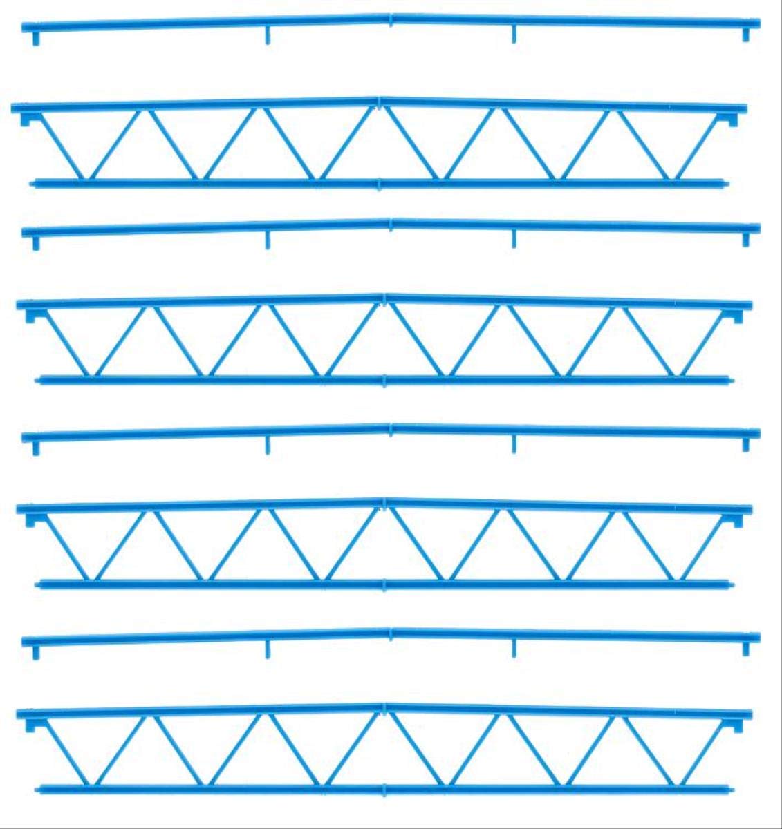 Faller Goldbeck FA180885 4 half-timbered carriers, model kit, various