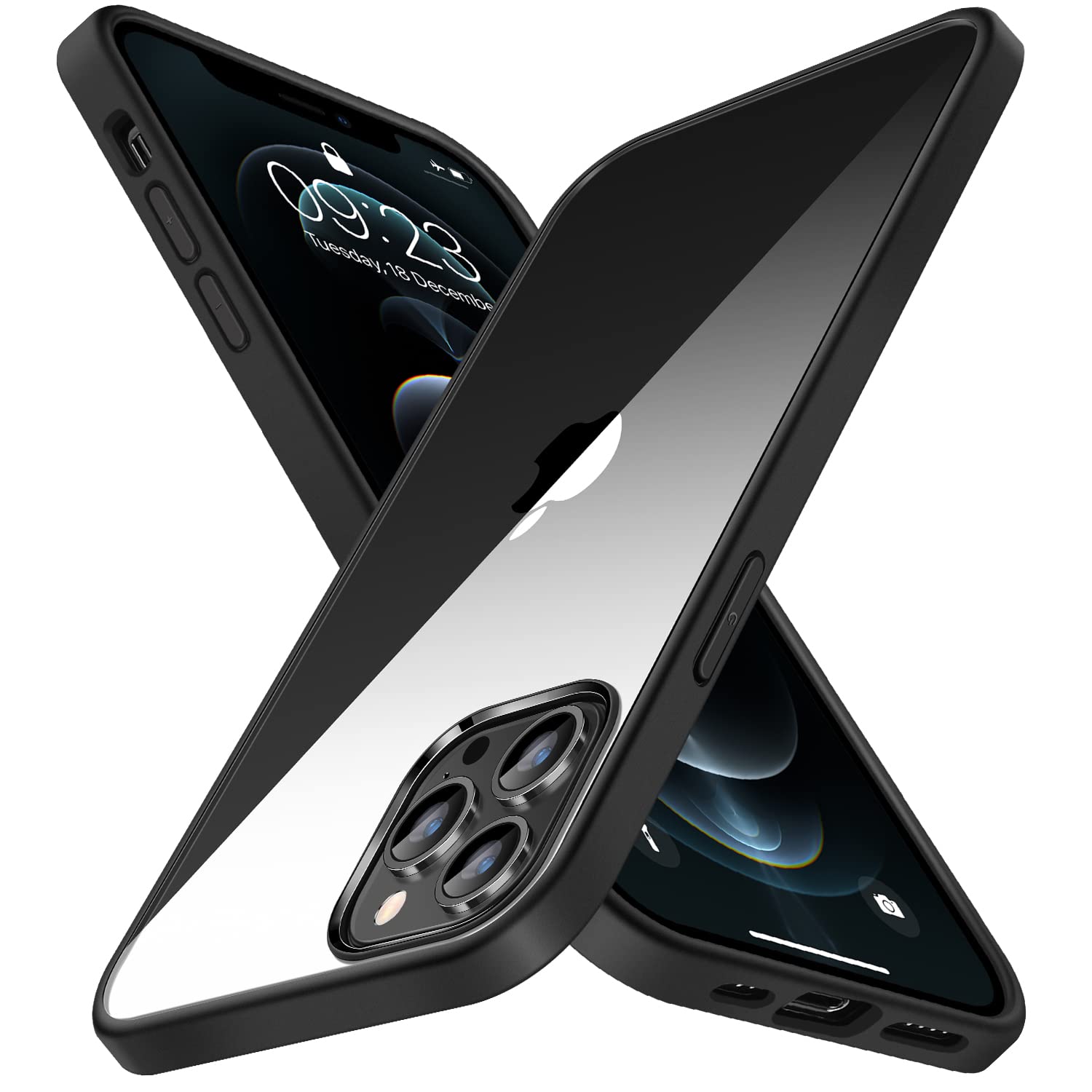 TENDLIN Cover Compatibile con iPhone 13, Trasparente PC