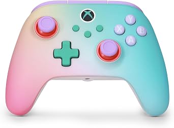 PowerA Advantage Wireless Controller for XBOX Series X|S - Beach Vibes, Officially Licensed, Hall Effects to prevent stick drift, 1000Hz Polling Rate, Cloud Gaming Controller
