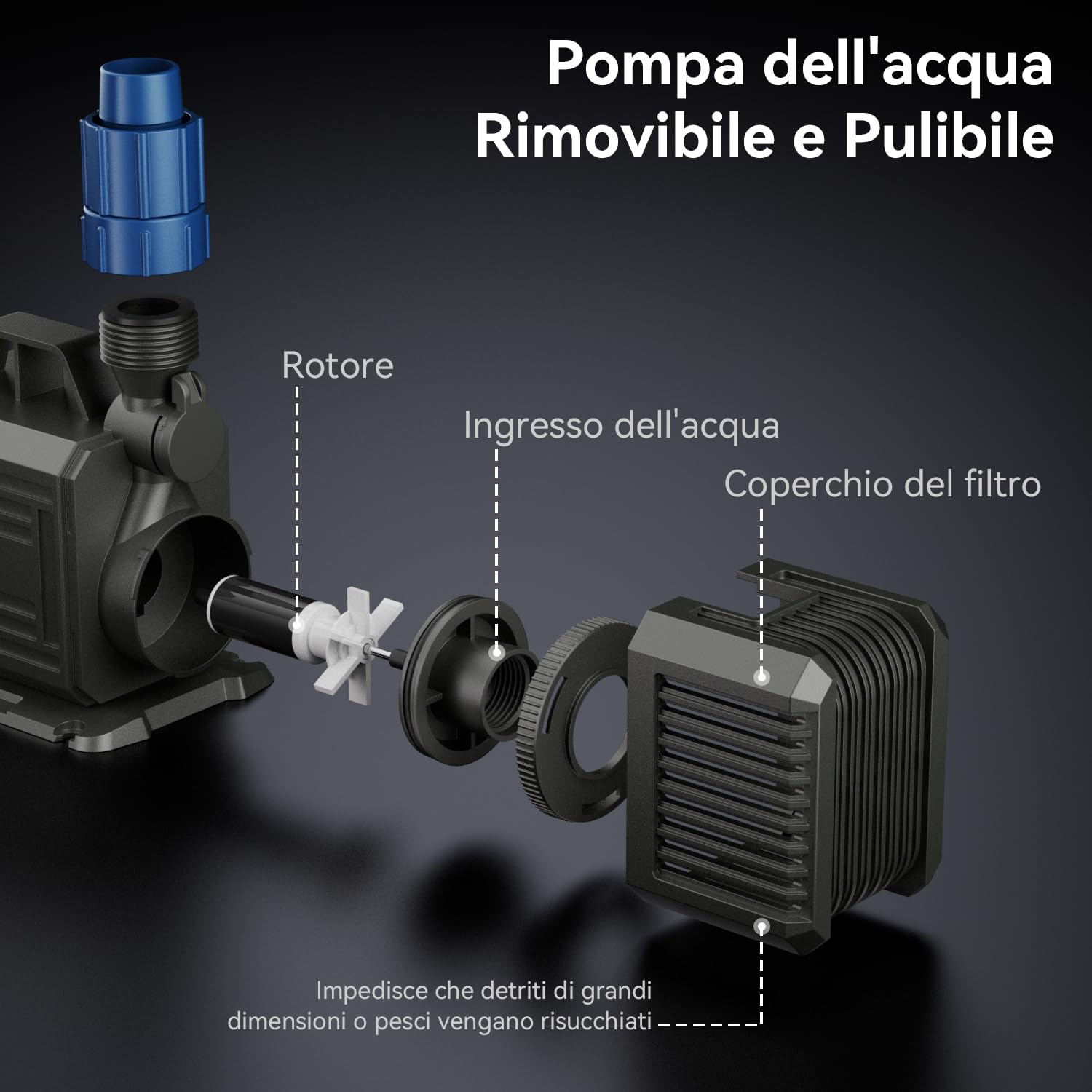 Pompa sommersa TOP 2 Pedrollo per drenaggio acque chiare Pompa sommersa TOP 2 Pedrollo per drenaggio acque chiare