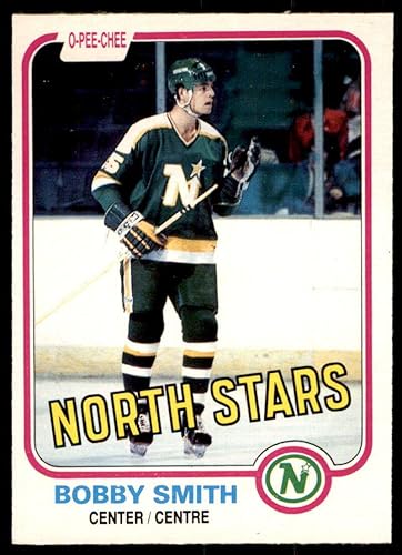 Hockey NHL 1981-82 O-Pee-Chee #157 Bobby Smith North Stars