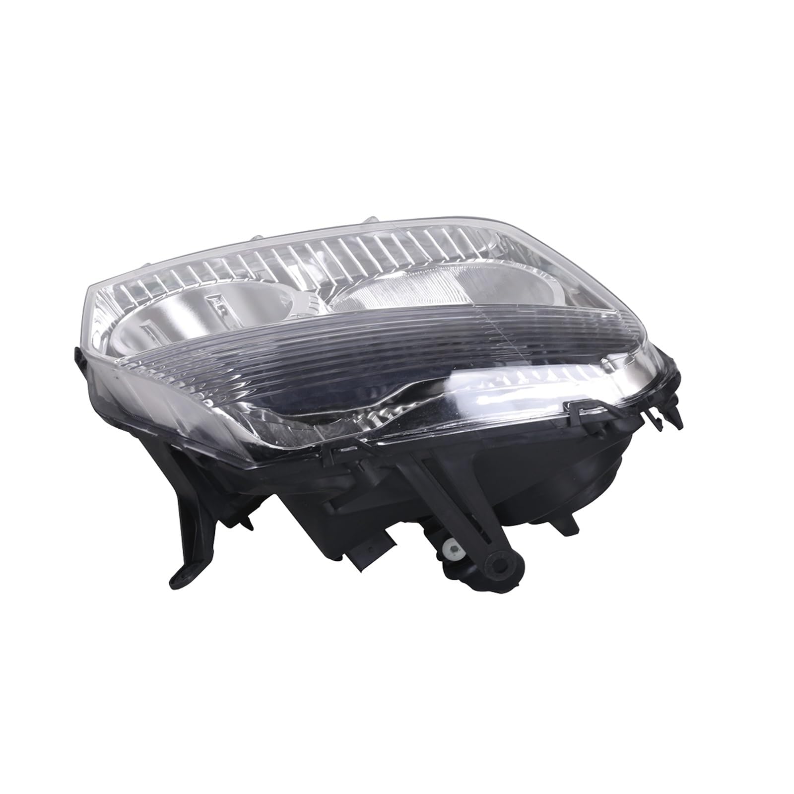 Lampada Fanale Posteriore Faro anteriore per Renault per Clio II 2001-2005 R:7701051770 L:7701051769 Nero Bianco Opzioni Destra Sinistra Faro compatibile(White Left)