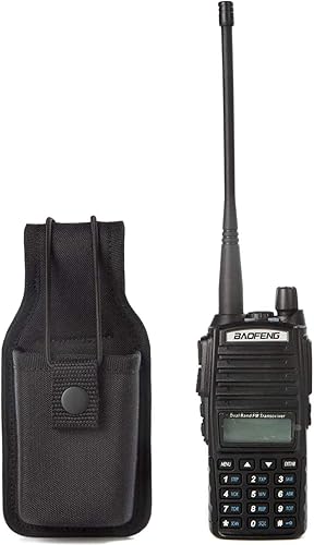 Miniatura 7 de LUITON Funda para radio Baofeng, funda de radio bidireccional para walkie talkies, funda de nailon para Motorola Kenwood Icom HYT Arcshell Baofeng