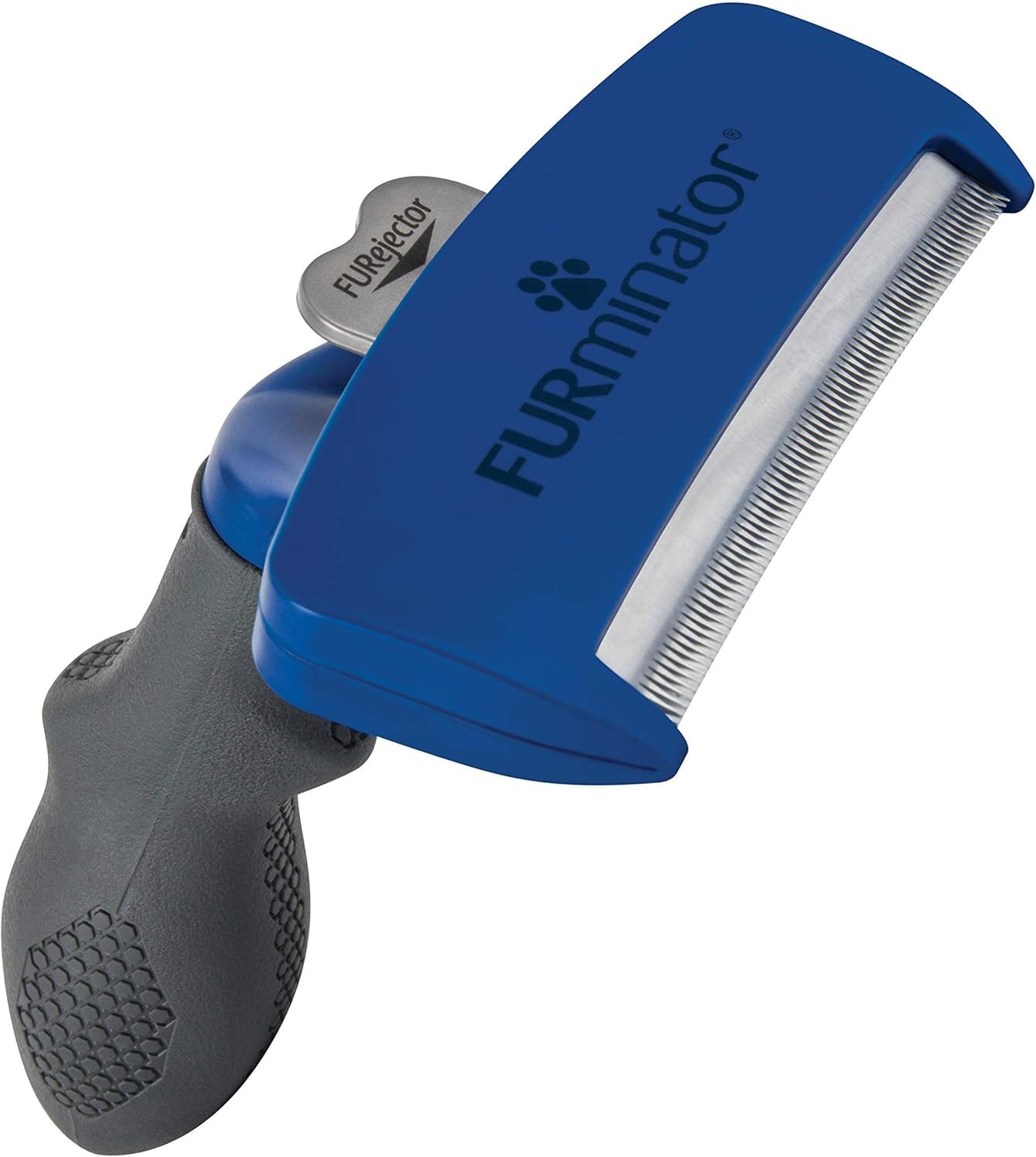 FURminator deShedding, Tool for Large Long Haired Dogs, Large Size for Loose Hair Removal, Improved Design