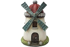 Ornate Pacific Mini Windmill for Whimsical Ambiance
