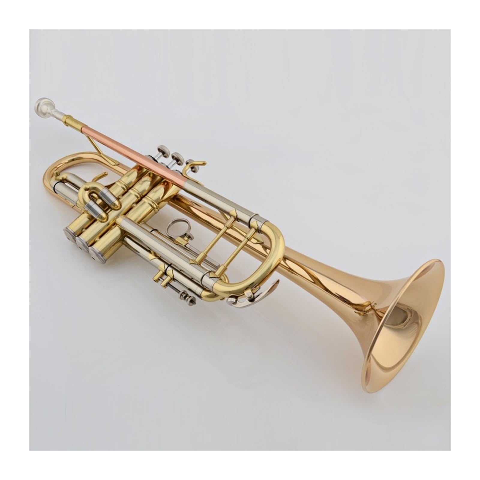 trąbka instrument Trąbka Trinote Bb B Płaski instrument dęty dęty