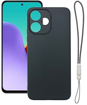 【美品】Redmi 12 5G 本体 ブラック　箱あり　社外ケース、フイルム付き Redmi 12 5G ケース カバー 黒 ブラック 耐衝撃 マット ソフト