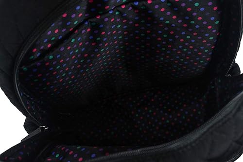 Miniatura 3 de Vera Bradley Mochila Esencial Negra Clásica, Negro -, Classic