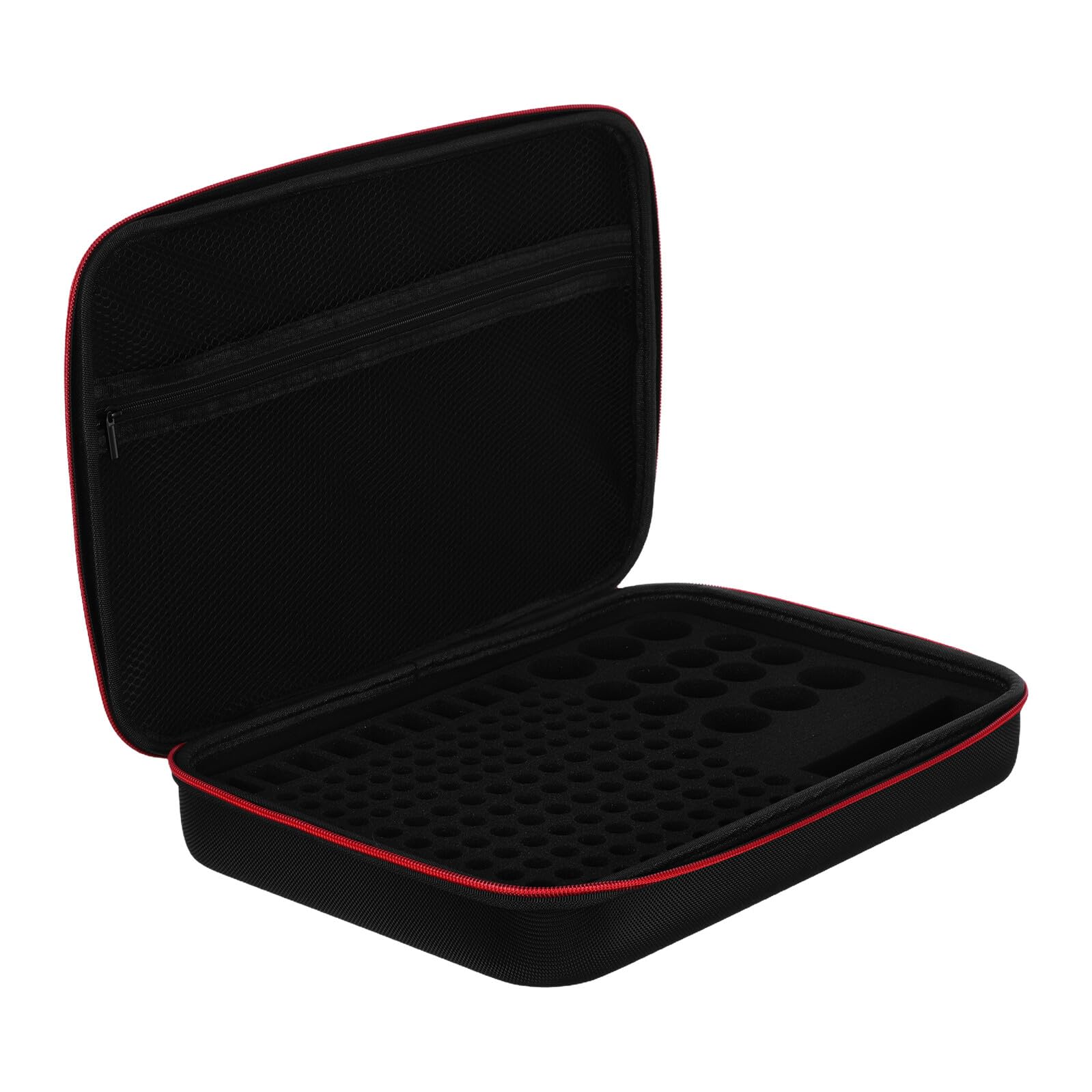 Caja Organizadora de Baterías Portátil de Eva Resistente al Agua para Pilas AA, AAA, C, D y 9v Asa para Almacenamiento Seguro Hogar, Garaje y Viajes