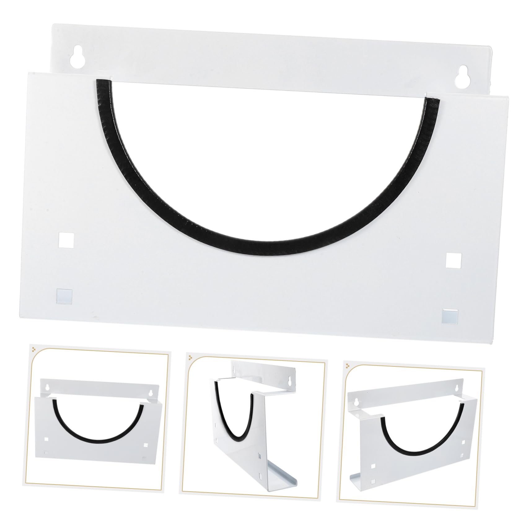 Alipis Support Mural Pour Casque De Sécurité Organiseur De Rangement Pour Casques Support Mural Pour Chapeau Design Simple Élégant Et Pratique