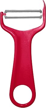 Fackelmann Plastic/Stainless Steel Tomato Peeler, Red/Silver, 14 x 8 x 1.2 cm