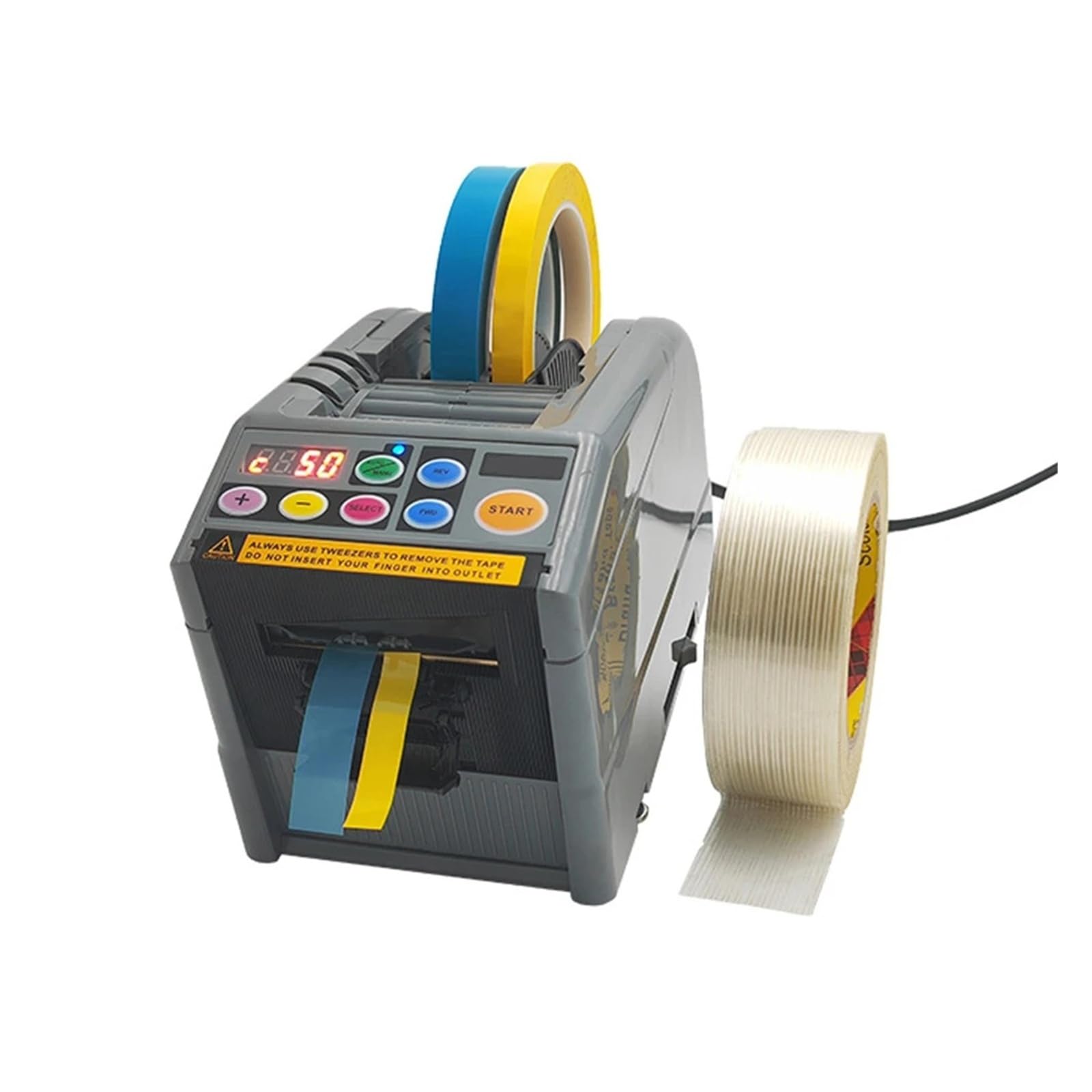 Distributore di nastro adesivo, Distributori automatici di nastro, macchina automatica for il taglio del nastro, distributore di taglierina for macchina imballatrice