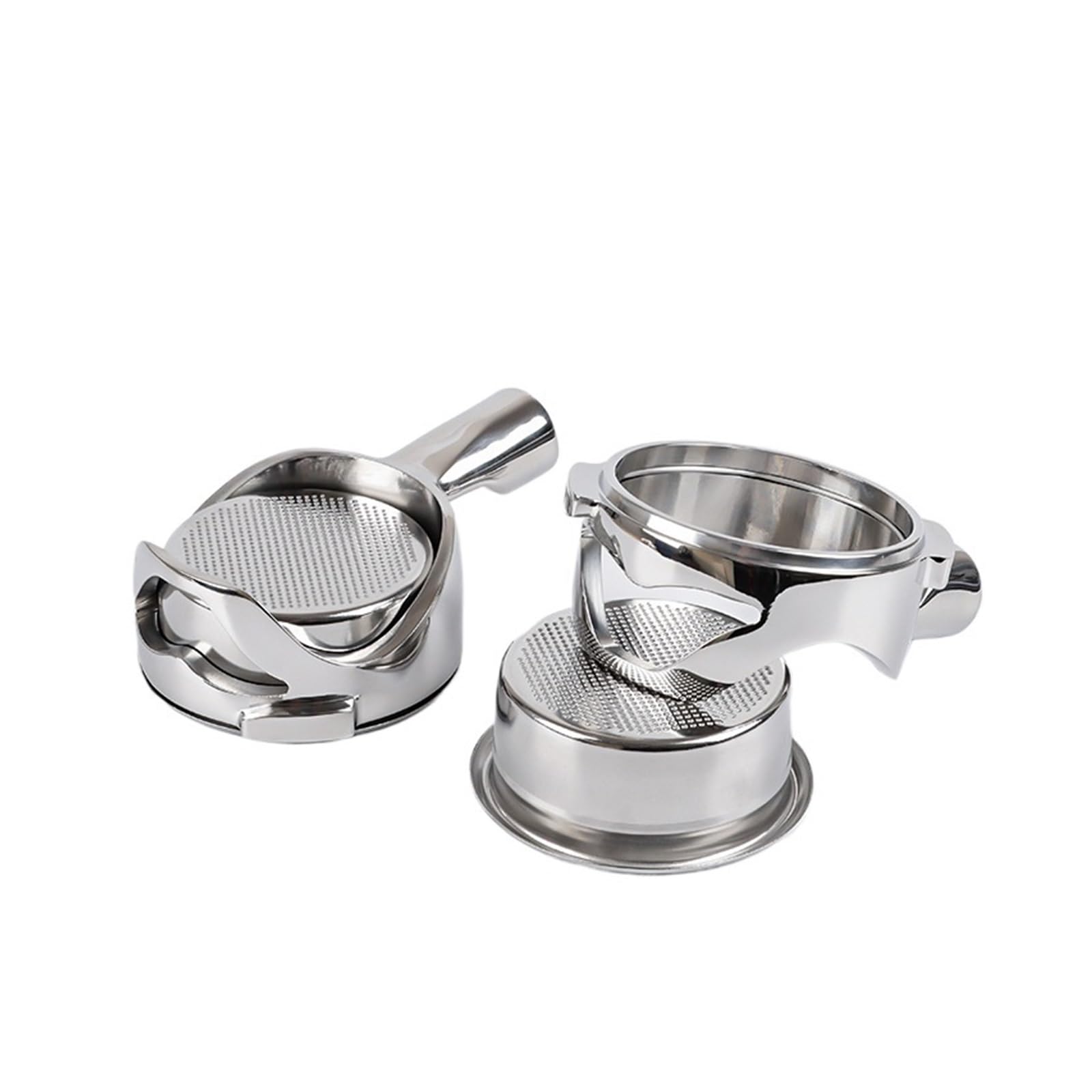 Filtro de mango modificado, portafiltro hueco sin fondo de 58MM, filtro de café de acero inoxidable, compatible con Gaggia, máquina de café | 58mm-Gaggia-D