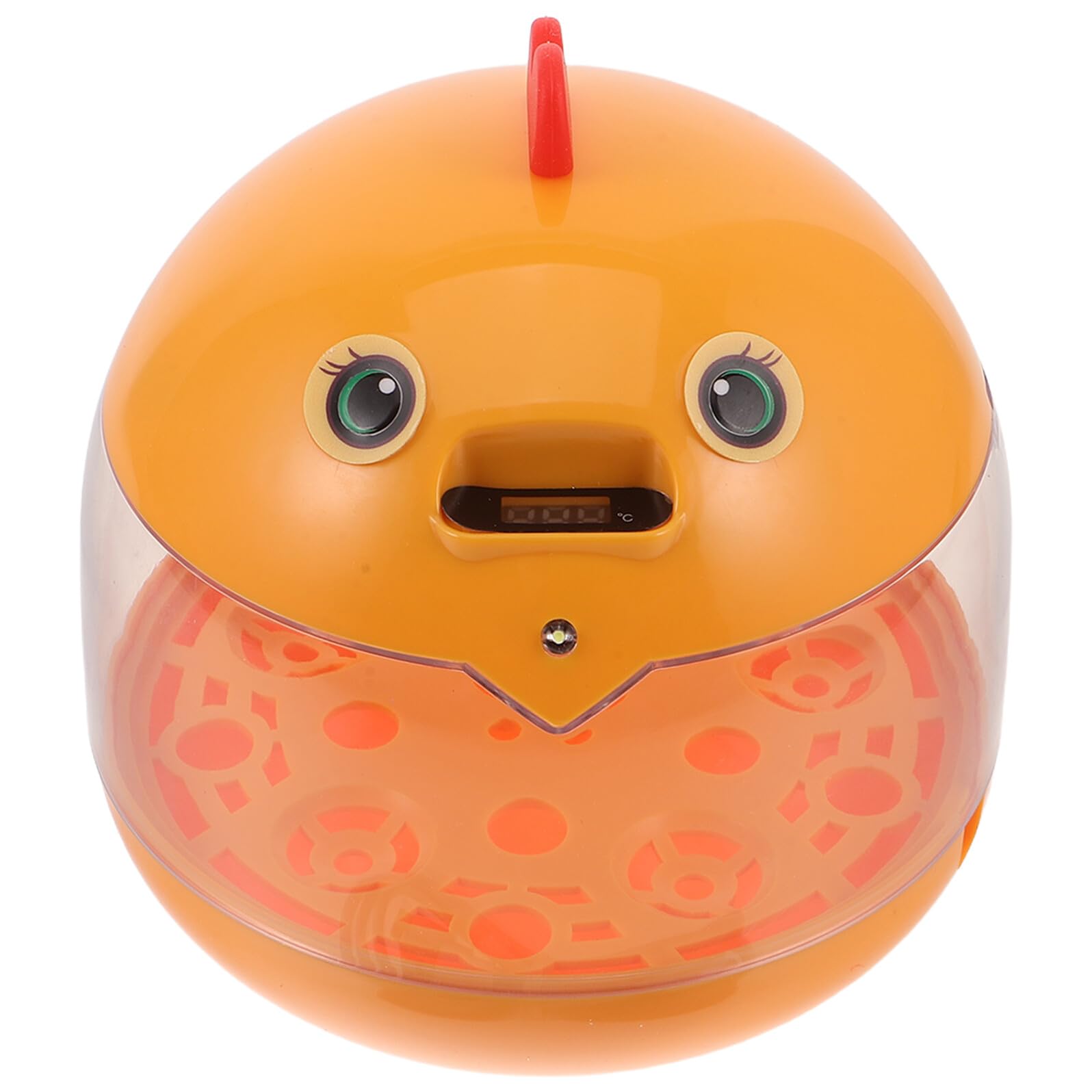 Anneome Mini Inkubator Do Jaj Inkubator Pisklęcia Jajek Domowych Przezroczysty Osłony Automatyczny Jajek Mini Egg Yellow