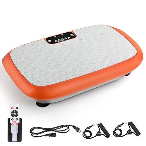 Vibration Plate Exercise Machine for Weight Loss Fitness Equipment, Vibration Plate Platform for Home Fitness,Lymphatic Drainage Shaking Full Body Shaker 99 Adjustable Speeds