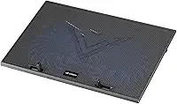 Base para Notebook C3Tech NBC-80BK 17,3' Preto Refrigerada com 2 Cooler Fans Led Azul, 2 niveis de ajuste de altura, USB Adicional, compativel com notebooks até 17,3', controle de velocidade
