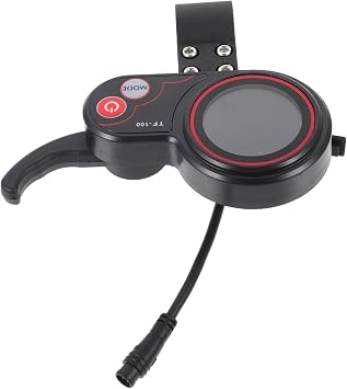Electric Scooter Replacement Display Panel 6-pin Monitor Scooter Display for Electric Scooter Bike Display