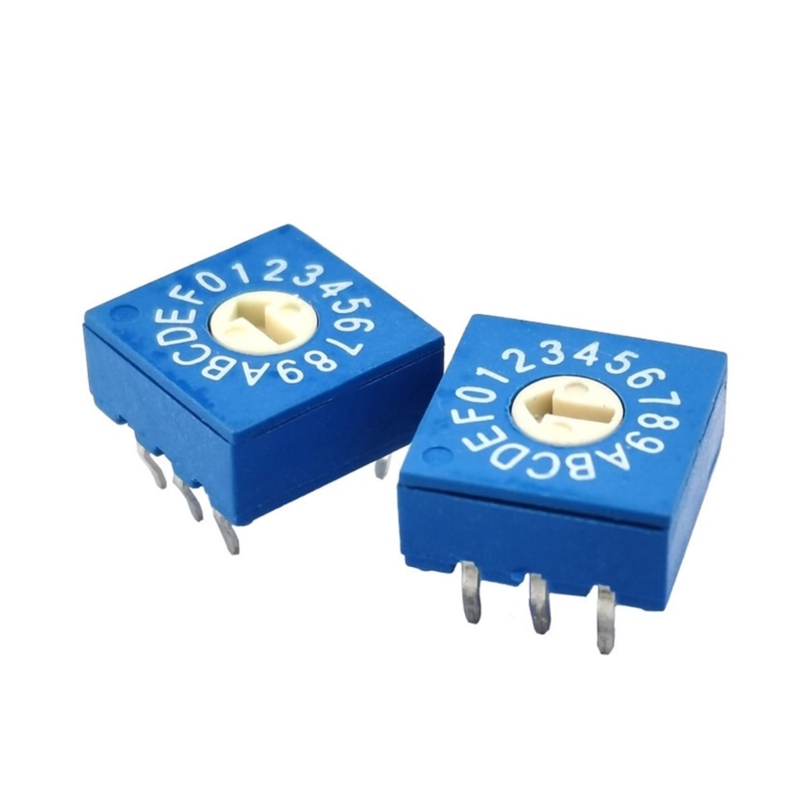Commutateur rotatif code 0-F pour remplacer un sélecteur usé et réparer vos circuits