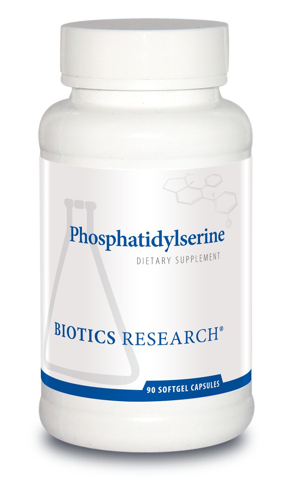 Phosphatidylserine Supports Cognitive Health. Improves Attention, Supports Memory and Learning, Maximizes Exercise Capacity, 90 Softgel Capsules