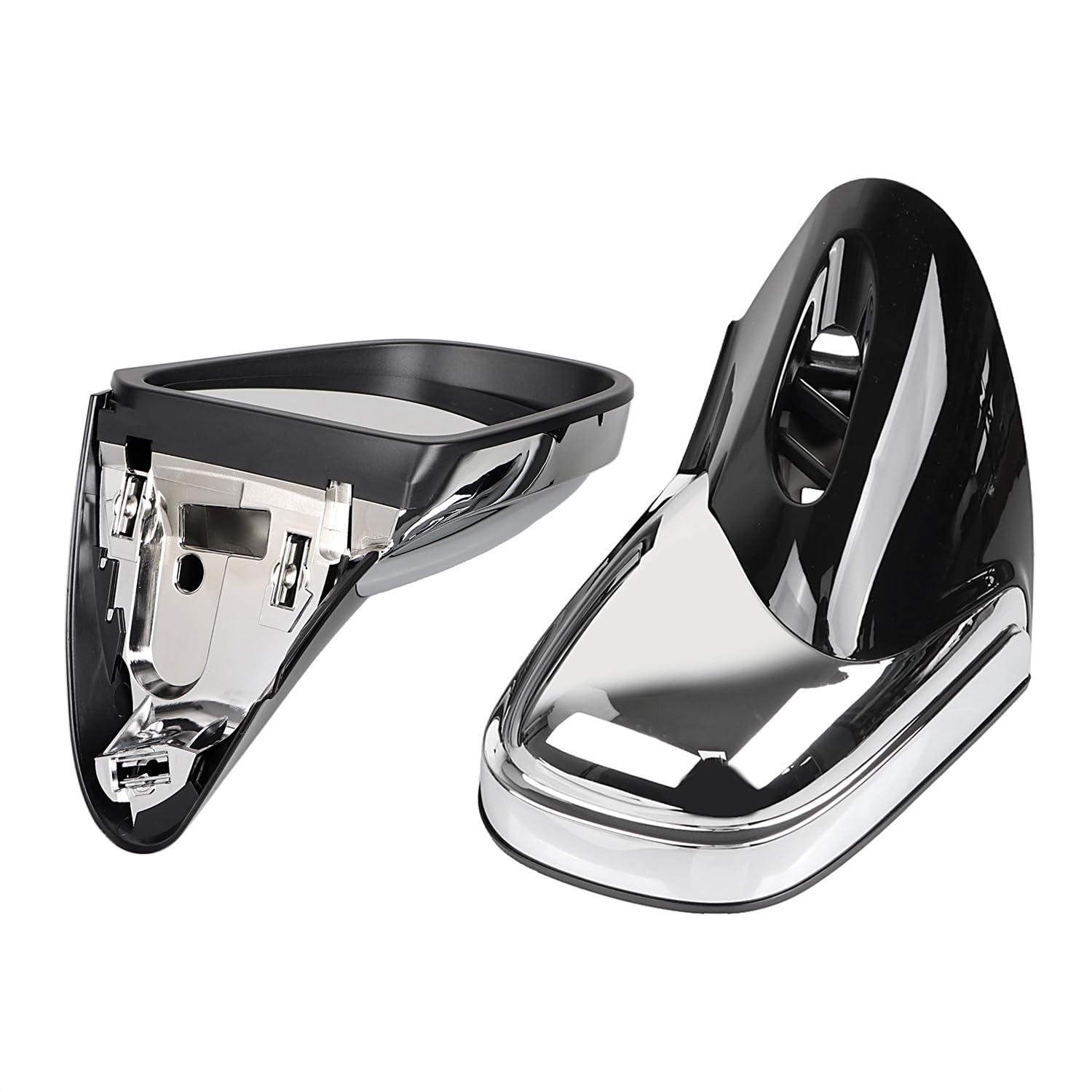 Nero & Cromo Specchi laterali retrovisori per B-MW K1200 K1200LT K1200M 1999-2008 2007 2006 K1200 LT/M K 1200 M/LT