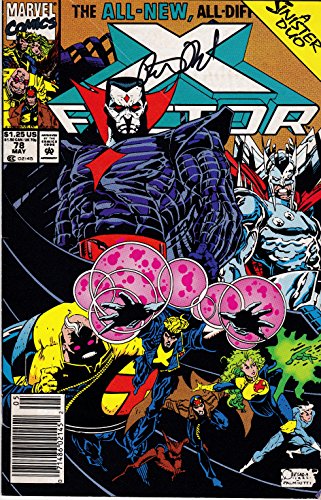 Autographed X-Factor #78 F/VF X-Men Signed Peter David Kindle Editon