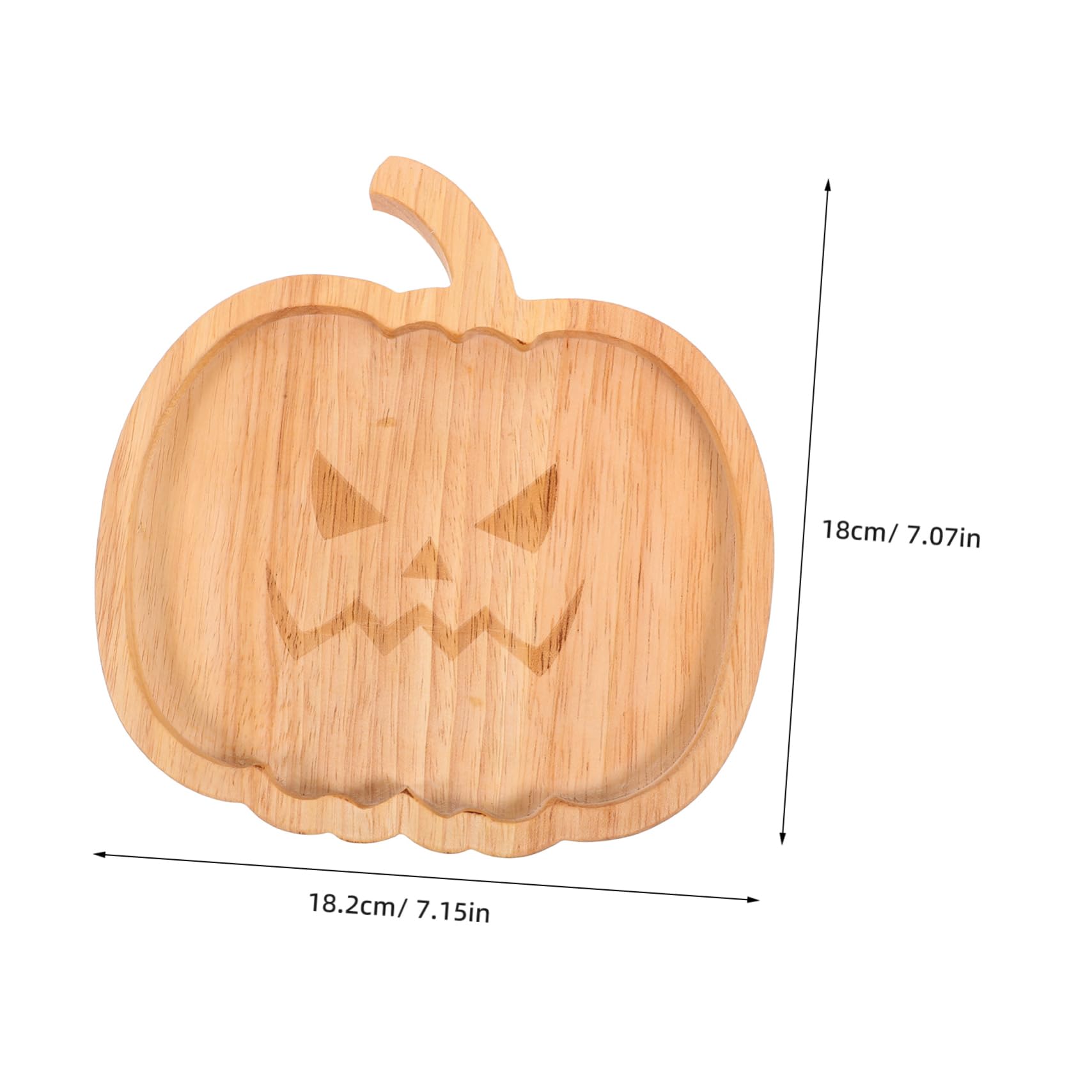 Unomor Halloween Pumpkin Snack Serving Plate Festive Snack Platter for Food Storage and Serving Fall Pumpkin Decor for Parties and Gatherings for Halloween Treats